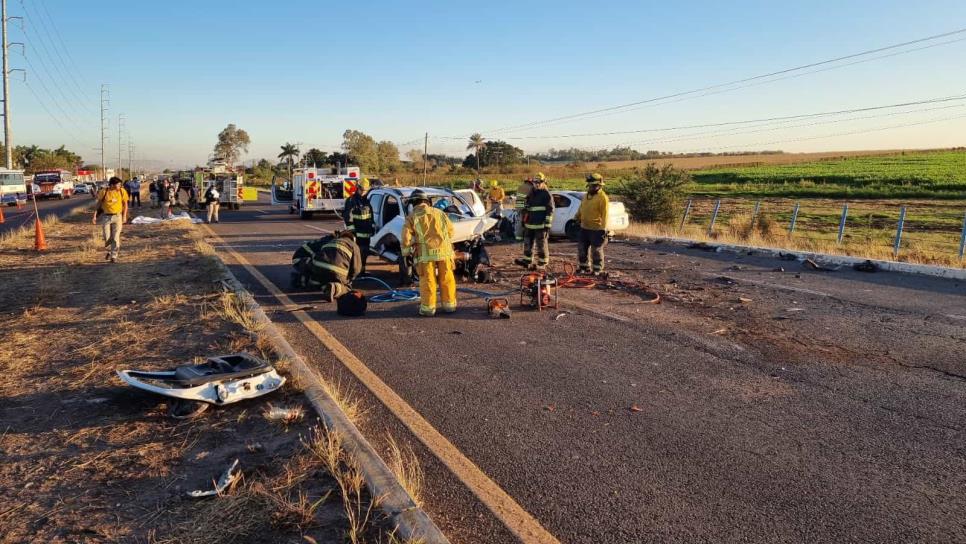 Identifican a los cuatro fallecidos en accidente al norte de Culiacán