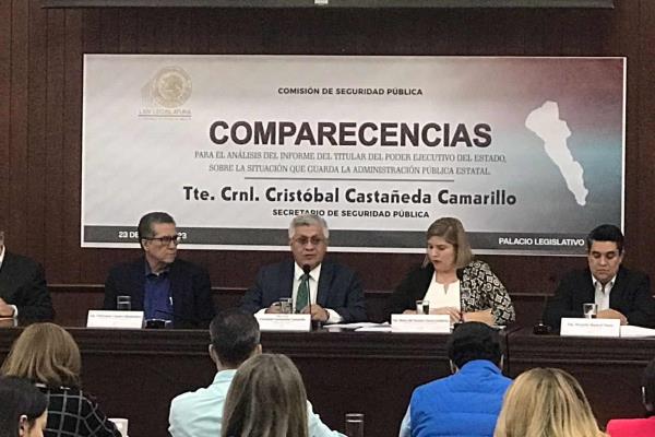 «La gente todavía huele el miedo en las calles tras Culiacanazo»; cuestionan a Castañeda durante comparecencia