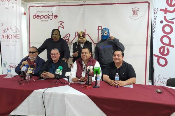 Invitan a disfrutar evento de lucha libre en Los Mochis