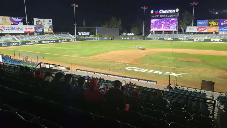 Poca asistencia registra el Chevron Park en el cuarto juego de la Serie Final de la LAMP