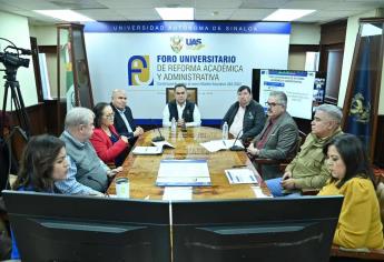 UAS convoca a participar en el Foro Universitario de Reforma Académica y Administrativa