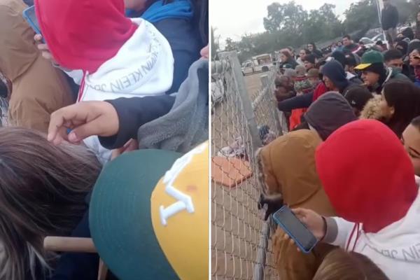 «Aplastan» a mujer a las afueras del Chevron Park | VIDEO
