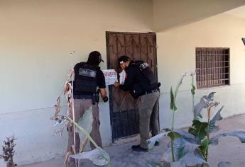 FGR y GN catean casa en Ahome y aseguran granada, cartuchos y droga