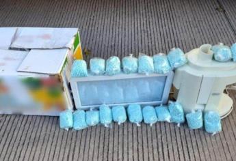 Guardia Nacional intercepta 20 mil pastillas de fentanilo en empresa de paquetería en Culiacán