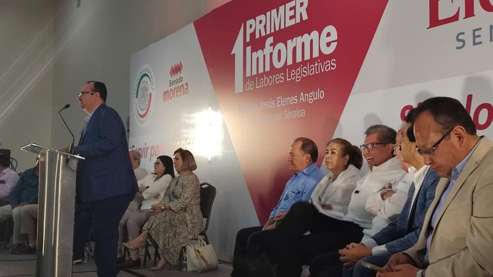 Raúl Elenes Angulo presenta su Primer Informe de Actividades Legislativas