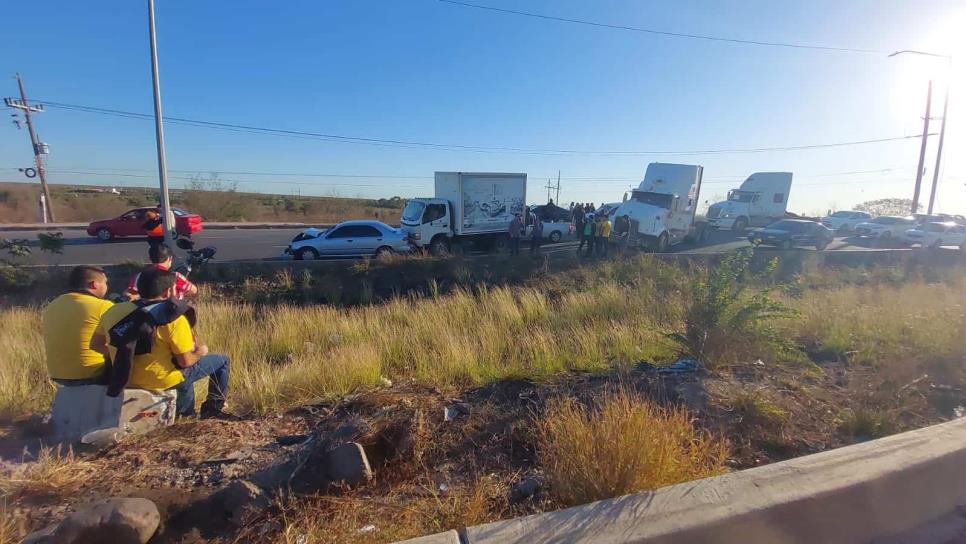 Carambola en «La Costerita» deja heridos y grandes daños materiales