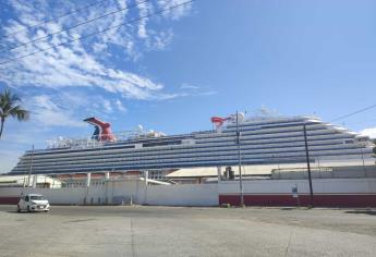 Casi 7 mil turistas llegaron a Mazatlán en dos cruceros