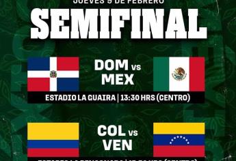 México enfrentará a República Dominicana en las semifinales de la SDC 2023