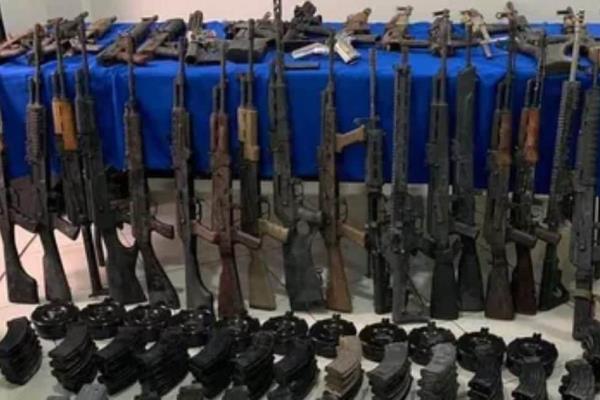 «El Bambam», encargado de resguardar armas de «Los Chapitos»; decomiso en La Conquista, Culiacán