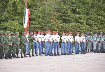 188 jóvenes inician con el Servicio Militar Nacional en el 89 y 42 Batallón de Infantería