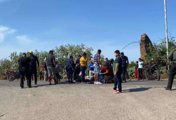 Choque de motos deja tres heridos de gravedad en Villa Unión