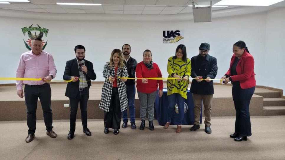 Inauguran exposición de arte en la UAS