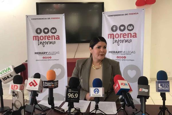 Morena Sinaloa respalda iniciativa de quitar fuero a funcionarios del estado