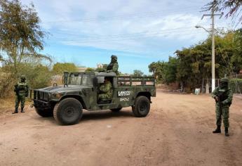 SEDENA mantiene operativos en la región del Évora, sitian casa en Mocortio