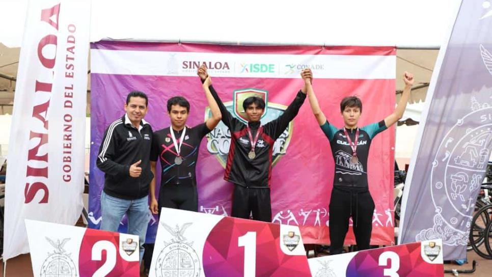 Gana Culiacán siete medallas de oro en ciclismo de pista