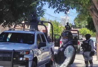 Elementos de la Guardia Nacional «revientan» inmueble en Los Mochis y aseguran camioneta