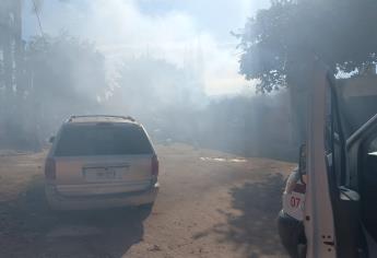 Rescatan a niño de 3 años de incendio en vivienda de Higuera de Zaragoza