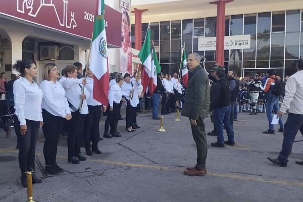 Ayuntamiento de Ahome abandera a las 7 sindicaturas