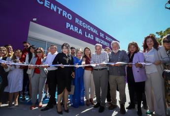 Inaugura Rocha Centro Regional de Justicia para las Mujeres en Mazatlán