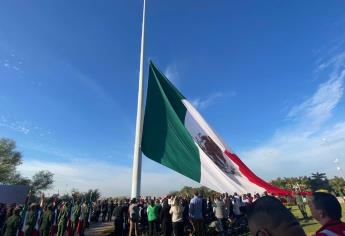 Conmemoran 83 Aniversario de la Bandera de México en Culiacán