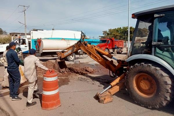 JAPAMA reparará 55 drenajes colapsados en Ahome