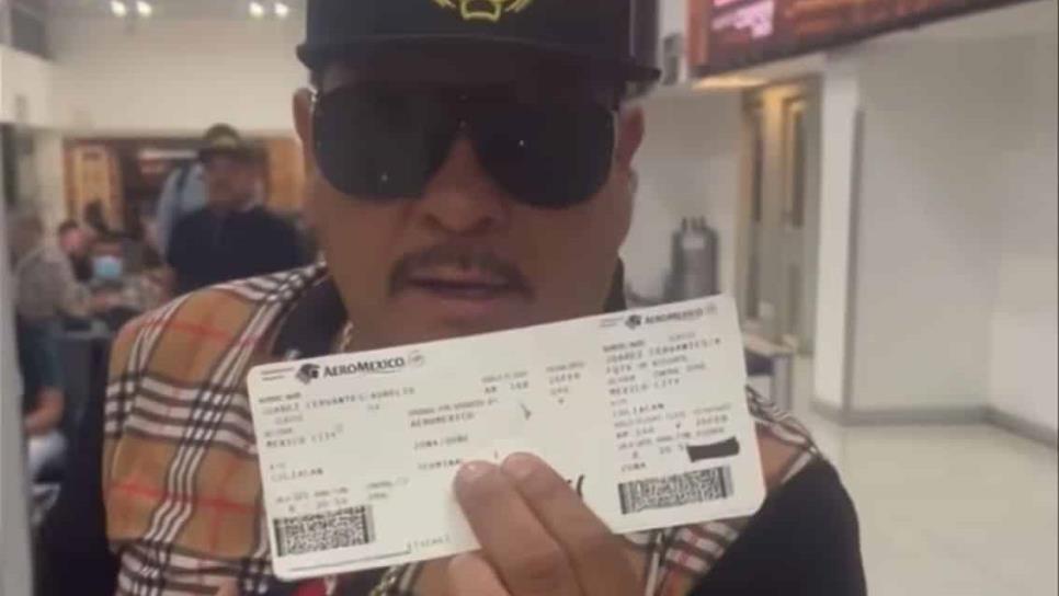 Artista sinaloense denuncia a aerolínea por revender sus pasajes de avión; se iba presentar en Culiacán