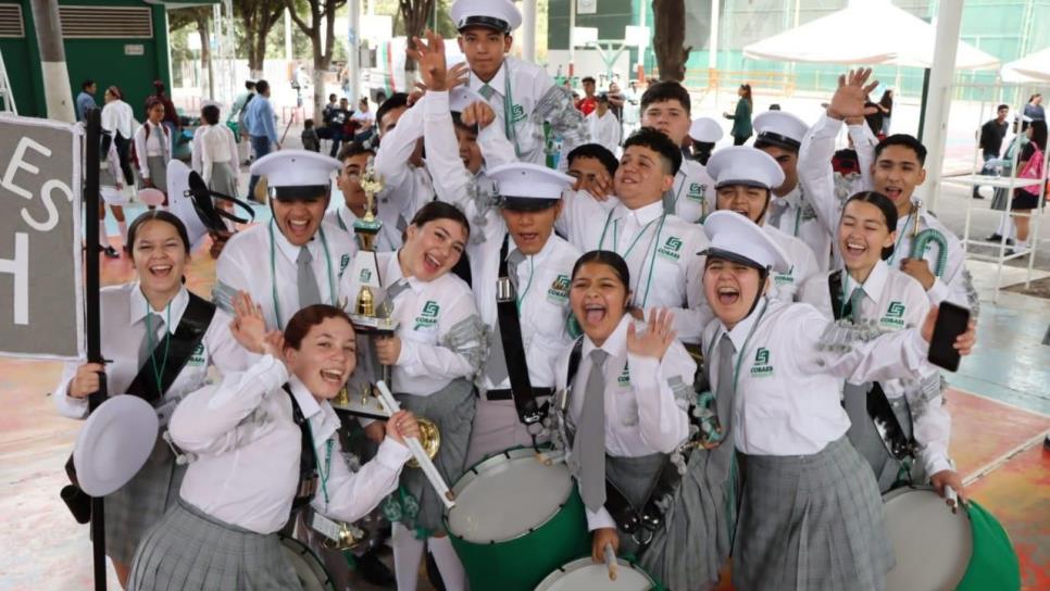 Cobaes realiza encuentro estatal de escoltas y bandas de guerra