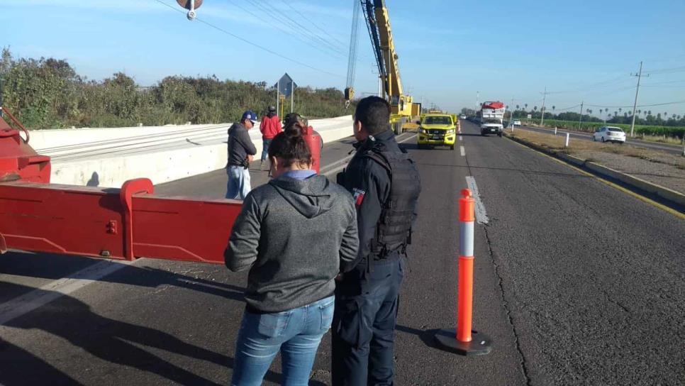 Cierran circulación en la carretera Culiacán- Costa Rica