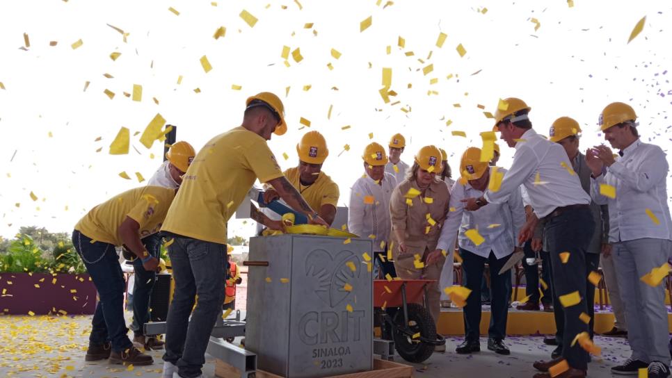 ¡Histórico! Ponen la primera piedra para el CRIT Teletón de Mazatlán 