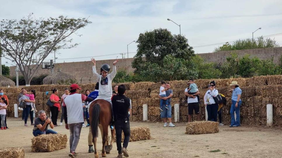 Niños con discapacidad motriz y físicas, recibirán equinoterapias gratuitas en Mazatlán