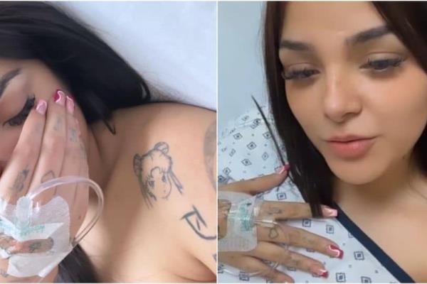 Karely Ruiz, termina en el hospital ¿qué le pasó?