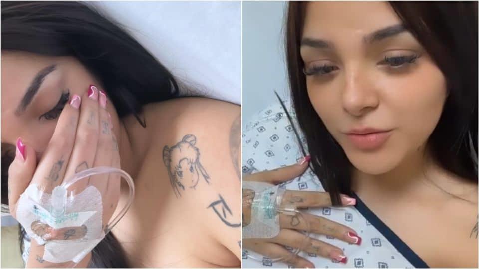 Karely Ruiz, termina en el hospital ¿qué le pasó?