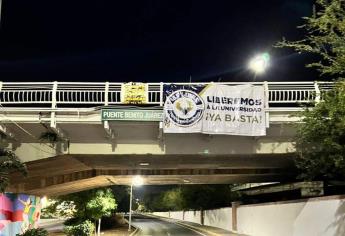 Buscan inculpar a la UAS por mantas que aparecieron en puentes de Culiacán: rector