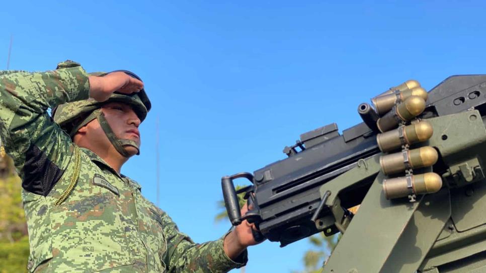 Militares se quedan en las calles de Sinaloa