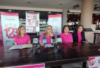 Invitan a campaña «123 por todas» por Día Internacional de la Mujer