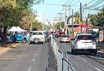 Habilitan carril de ida y vuelta en avenida Leonismo Internacional en Mazatlán