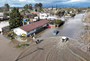 30 millones de personas corren riesgo por inundaciones en California, E. U.