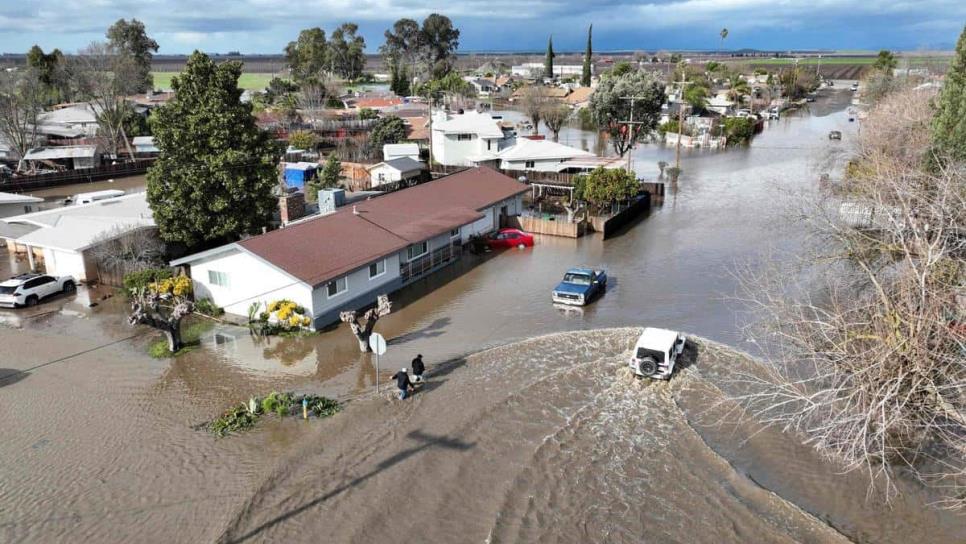 30 millones de personas corren riesgo por inundaciones en California, E. U.