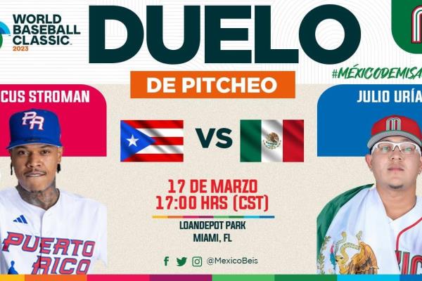 Urías vs Stroman: duelo de pitcheo entre México y Puerto Rico