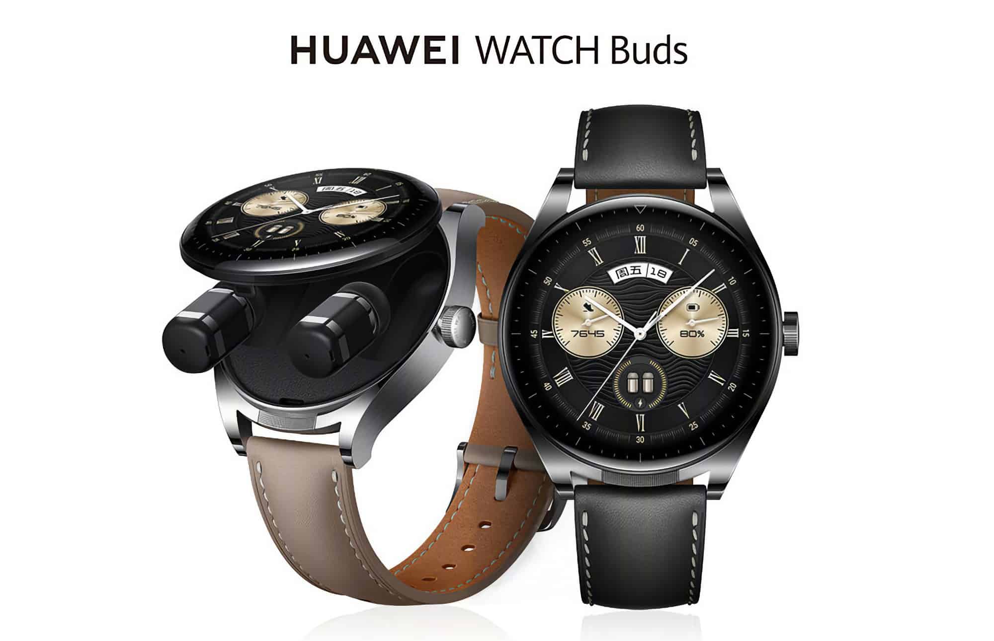 Huawei lanza el nuevo WATCH Buds, un reloj inteligente con auriculares  integrados