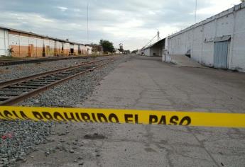 Hombre muere mutilado tras ser arrollado por el tren, en Culiacán