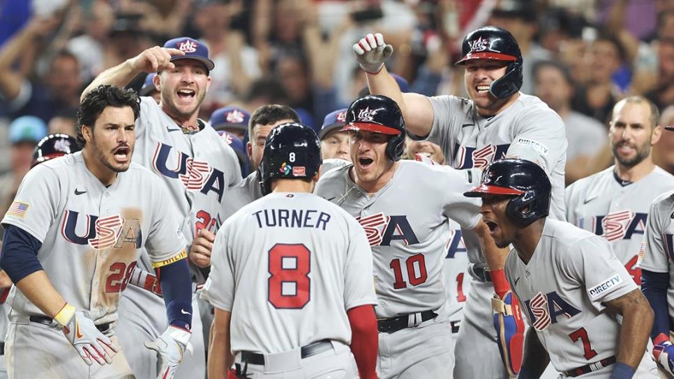 Estados Unidos vence por 9-7 a Venezuela y jugará la semifinal ante Cuba