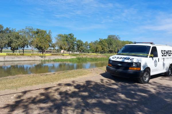Encuentran cuerpo de mujer sin vida en un canal de El Quemadito, en Culiacán
