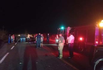 Aparatoso accidente deja a dos jóvenes sin vida sobre la carrera que conduce a Barrón, Mazatlán