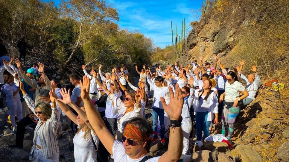 Reciben el equinoccio de primavera en el Cañón del Diablo, Ahome