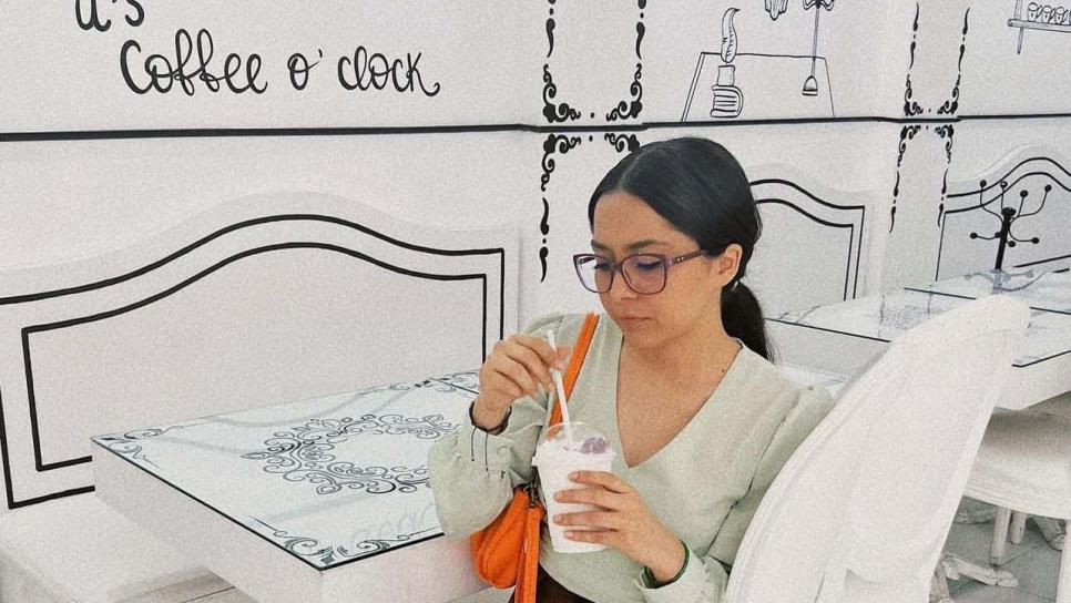 No es una historieta, ni una caricatura 2D, es una cafetería y se encuentra en Guasave, Sinaloa