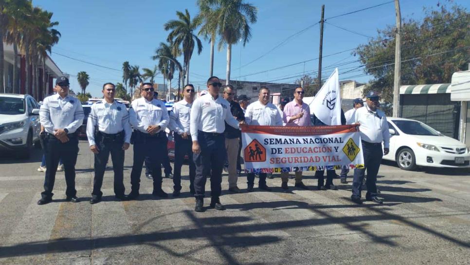 Arranca en Ahome «Semana Nacional de Educación Vial»