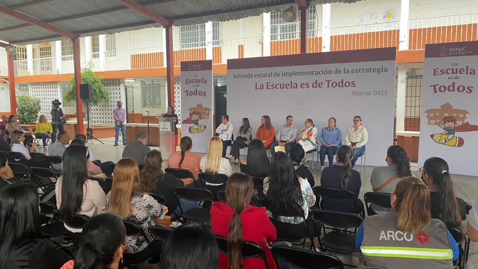 Para evitar robos en Semana Santa, SEPyC implementa «La Escuela es de Todos»