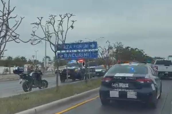 Movilización policiaca en Culiacán fue por un accidente menor y se «calentaron»