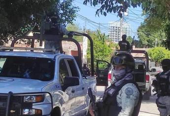 Guardia Nacional y Sedena sitian la Villa de Ahome, pobladores entran pánico